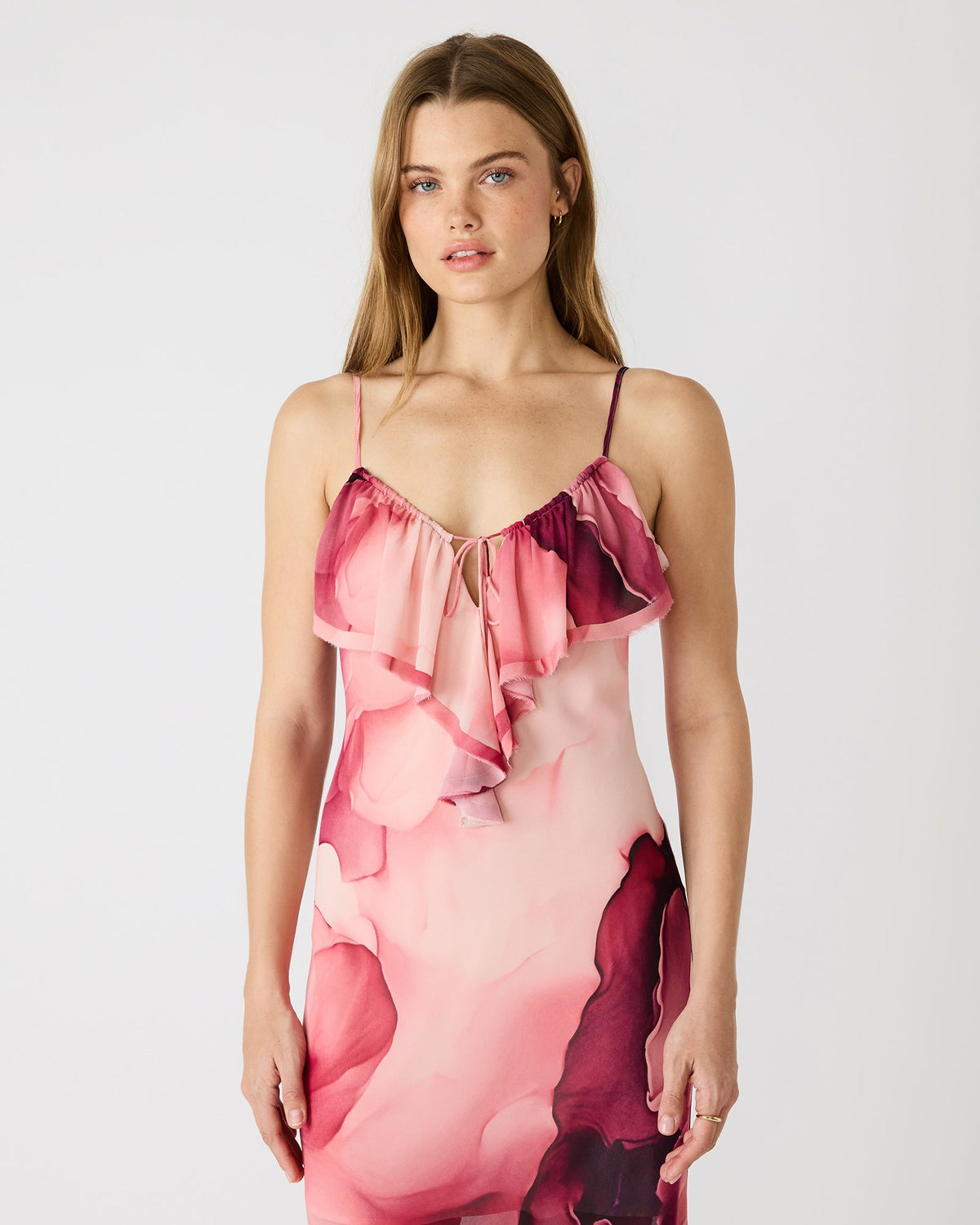 MAXINIA DRESS CORAL CLOUD  Famous | Online Store