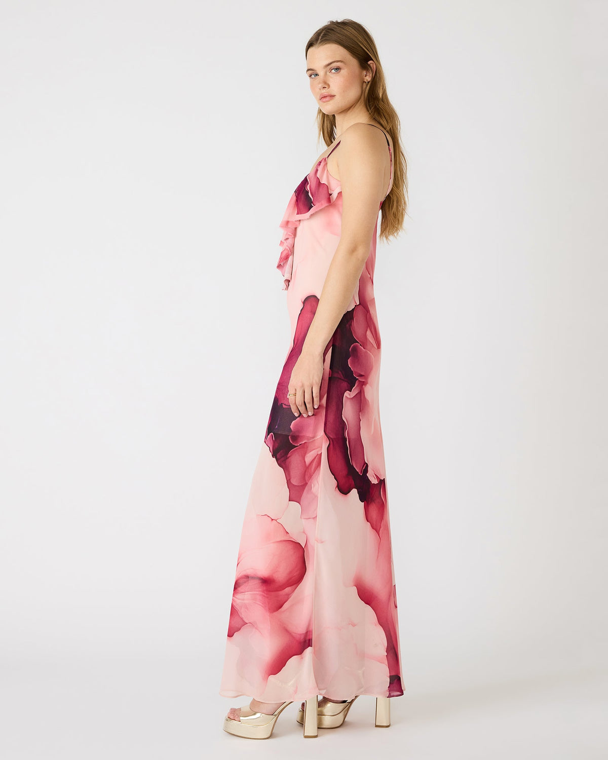 MAXINIA DRESS CORAL CLOUD  Famous | Online Store