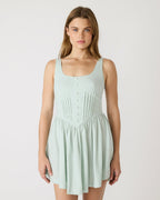 TIANNA DRESS POWDER PUFF  Famous | Online Store
