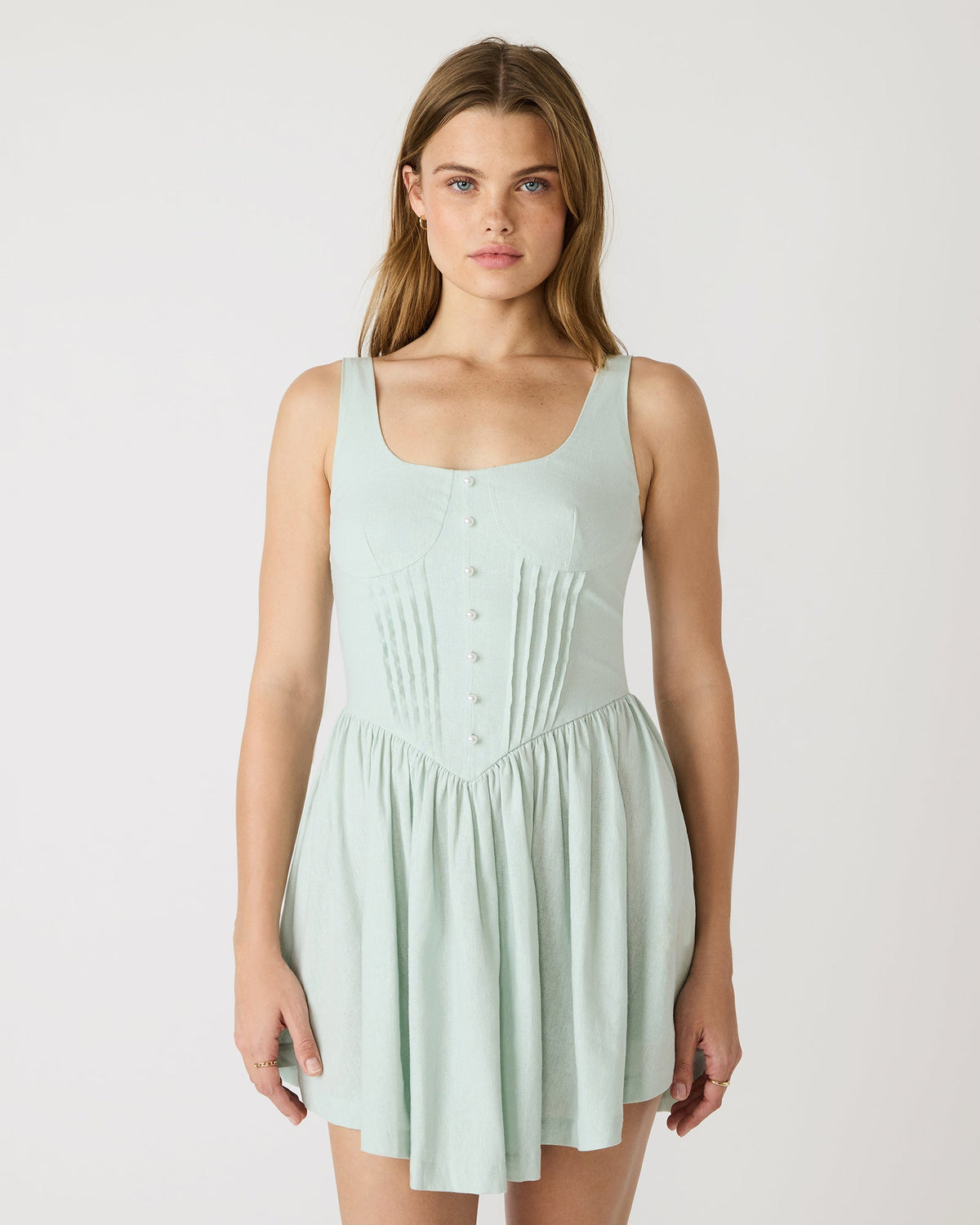 TIANNA DRESS POWDER PUFF  Famous | Online Store