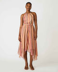 DALINA DRESS STRIPE MULTI