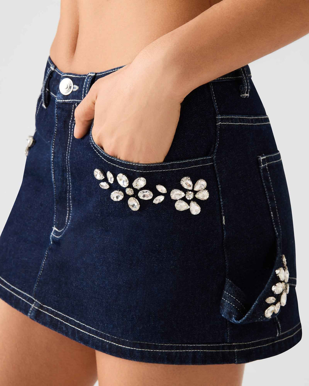 BRIELLIA SKIRT BIJOU BLUE