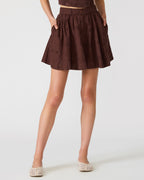 VANNY SKIRT WALNUT  Famous | Online Store