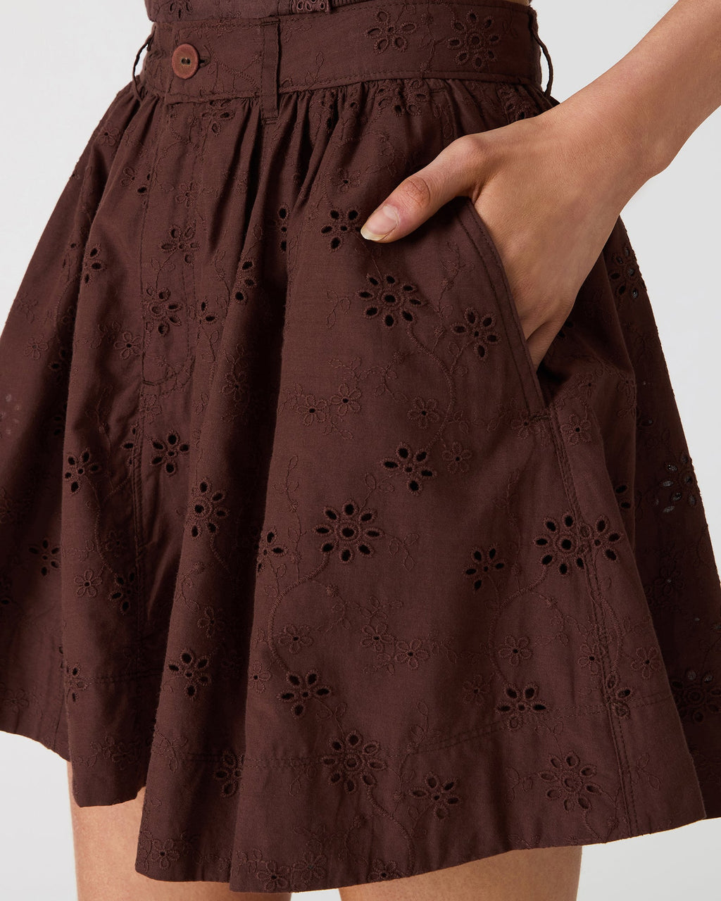 VANNY SKIRT WALNUT  Famous | Online Store