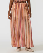 SHILLOH SKIRT STRIPE MULTI  Famous | Online Store