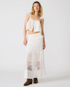 TARRYN SKIRT SNOW WHITE  Famous | Online Store