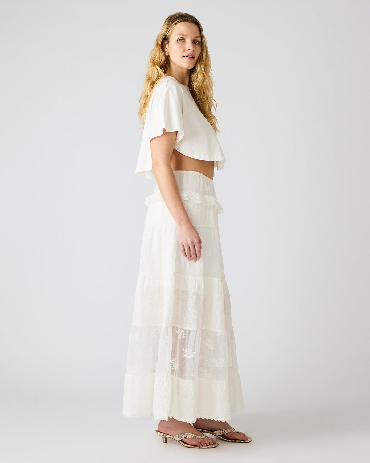 TARRYN SKIRT SNOW WHITE  Famous | Online Store