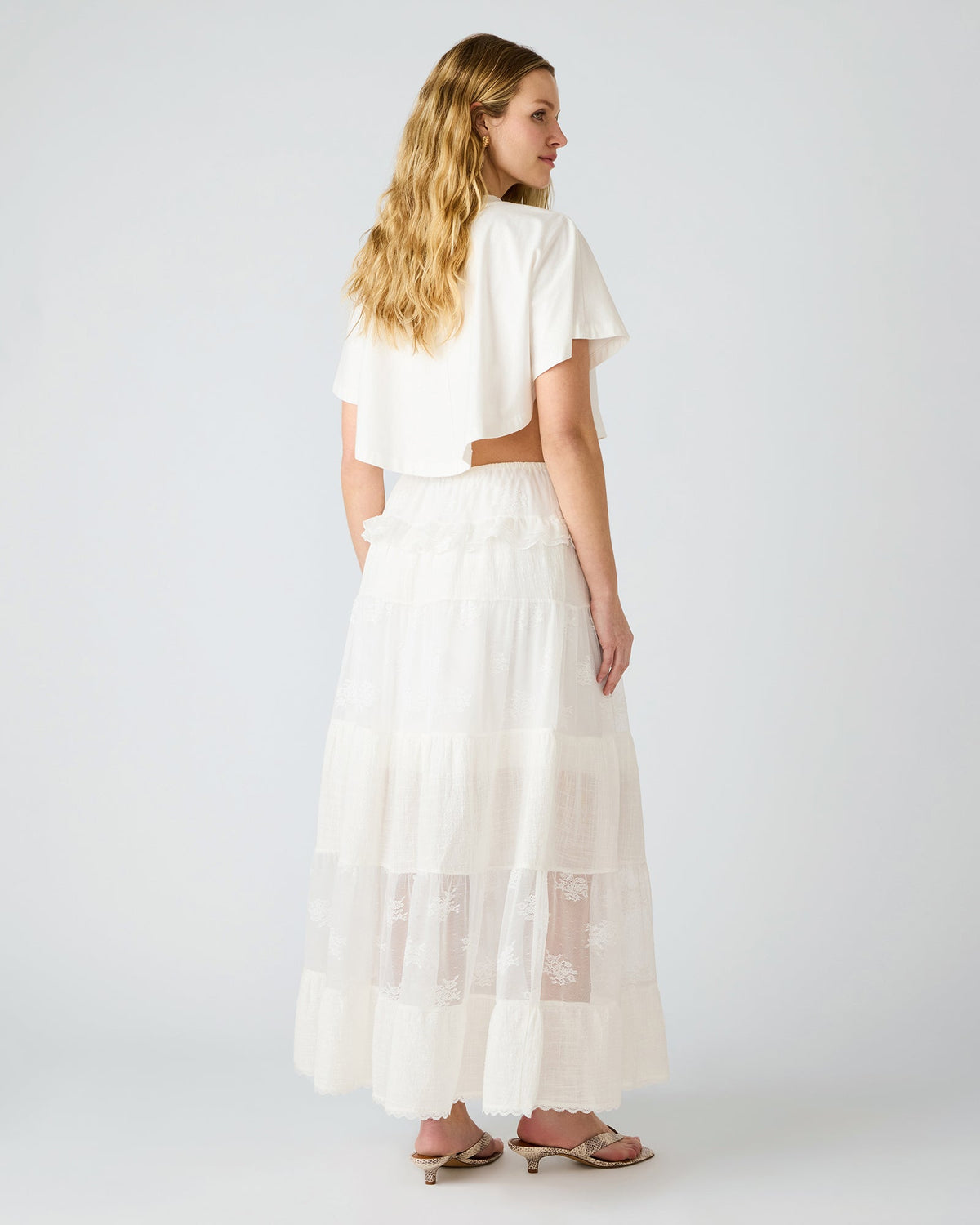 TARRYN SKIRT SNOW WHITE  Famous | Online Store