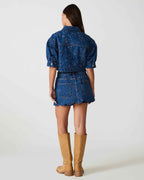 DELILAH SKORT BLUE DEPTHS