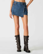 BRIGHTIN SKORT BLUE HEATHER