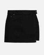 BRIGHTIN SKORT WASHED BLACK