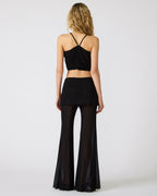 VEADA KNIT PANTS BLACK  Famous | Online Store