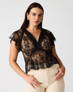 LEYLA TOP BLACK  Famous | Online Store