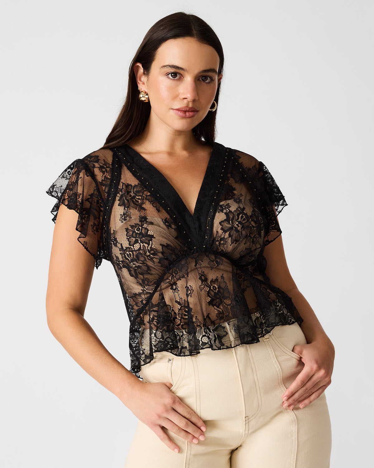 LEYLA TOP BLACK  Famous | Online Store