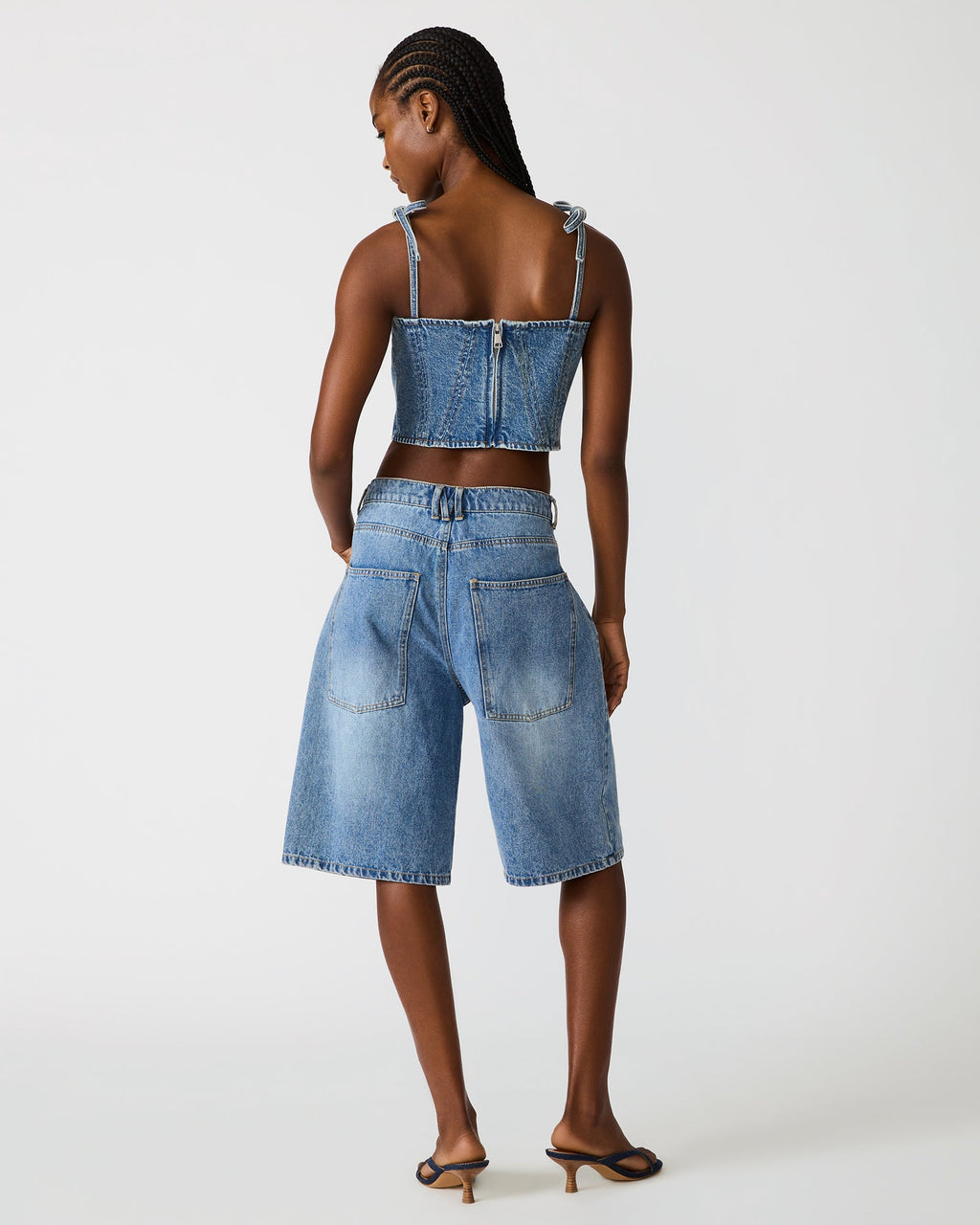 MEAGHAN TOP BLUE HEATHER  Famous | Online Store