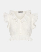 MAYRA TOP WHITE  Famous | Online Store