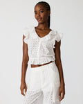 MAYRA TOP WHITE  Famous | Online Store