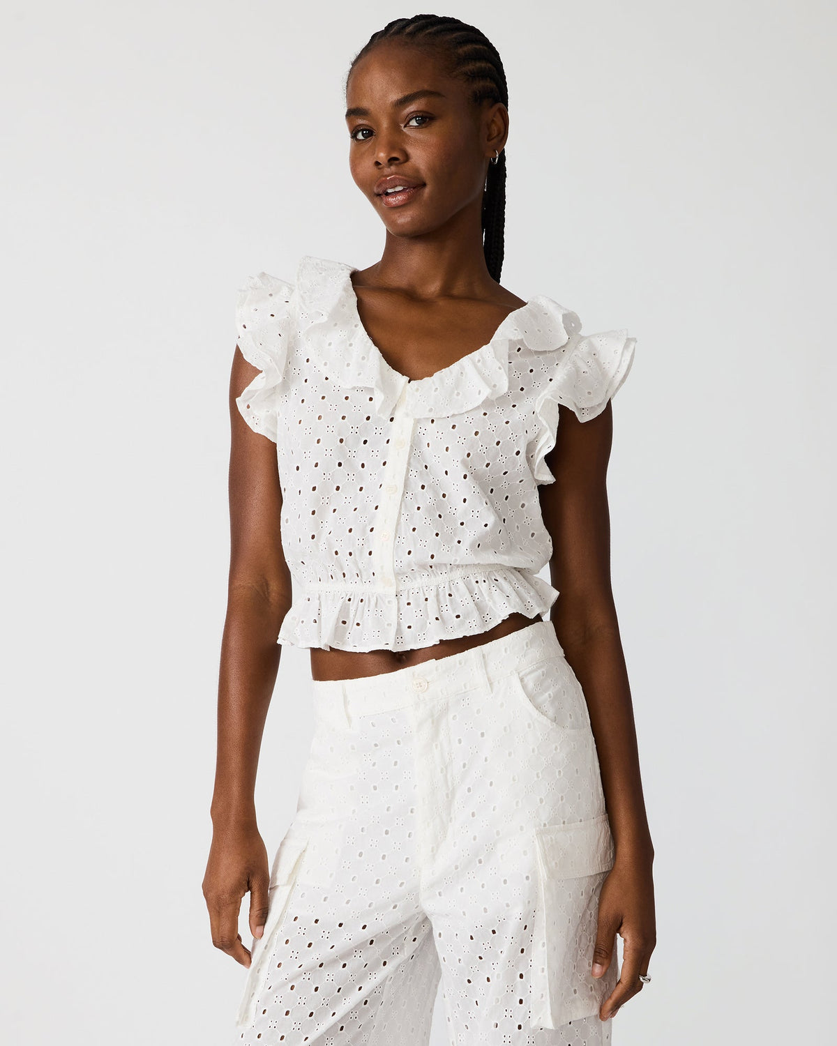 MAYRA TOP WHITE  Famous | Online Store
