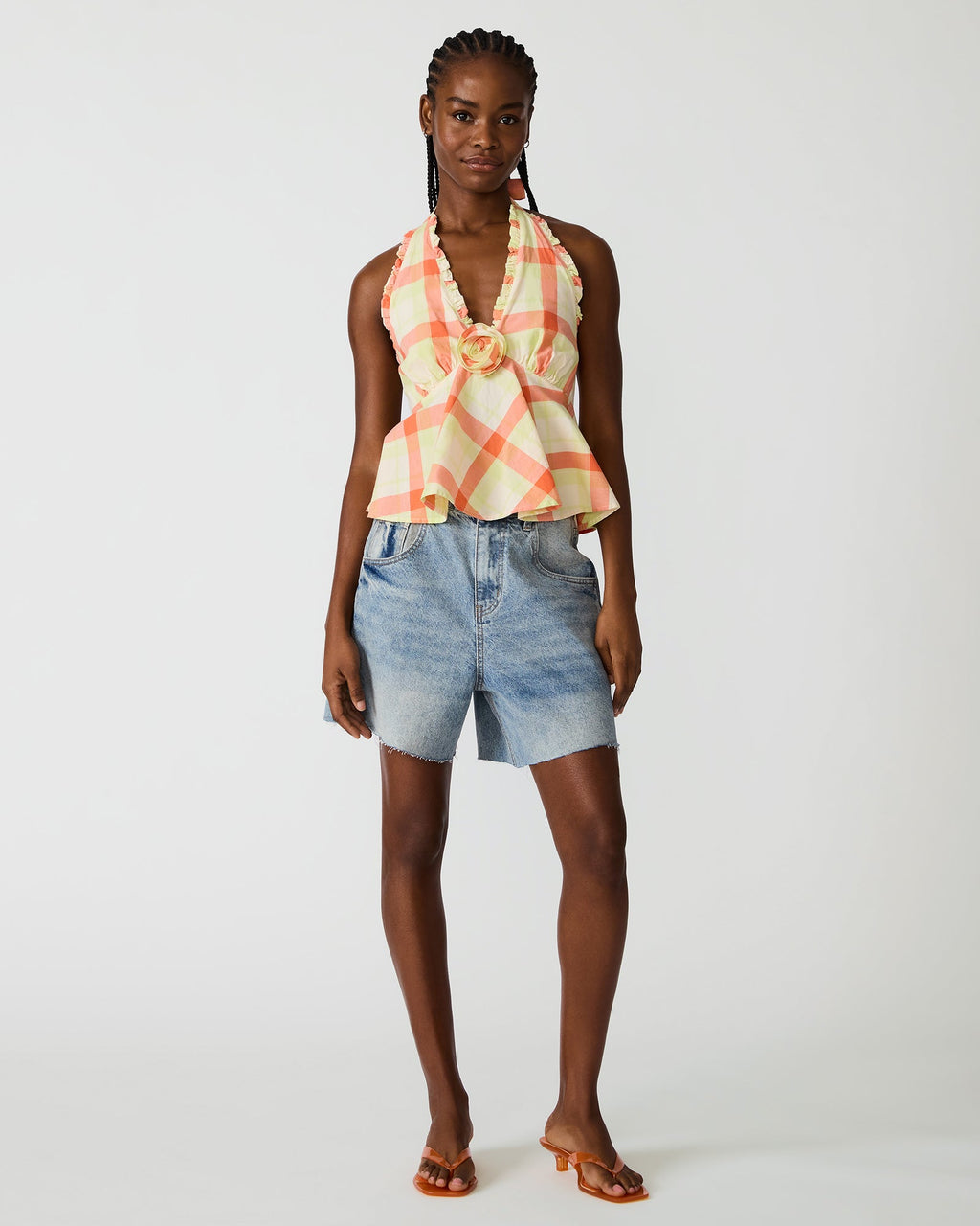 TANIA TOP PLAID  Famous | Online Store