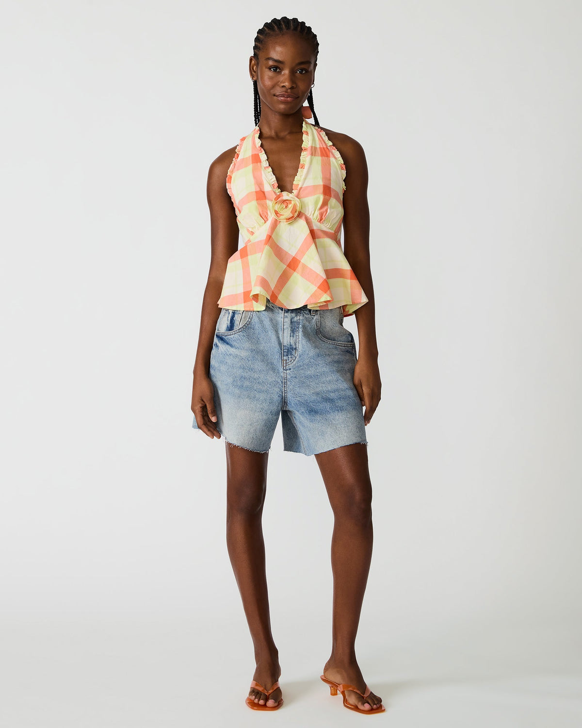 TANIA TOP PLAID  Famous | Online Store