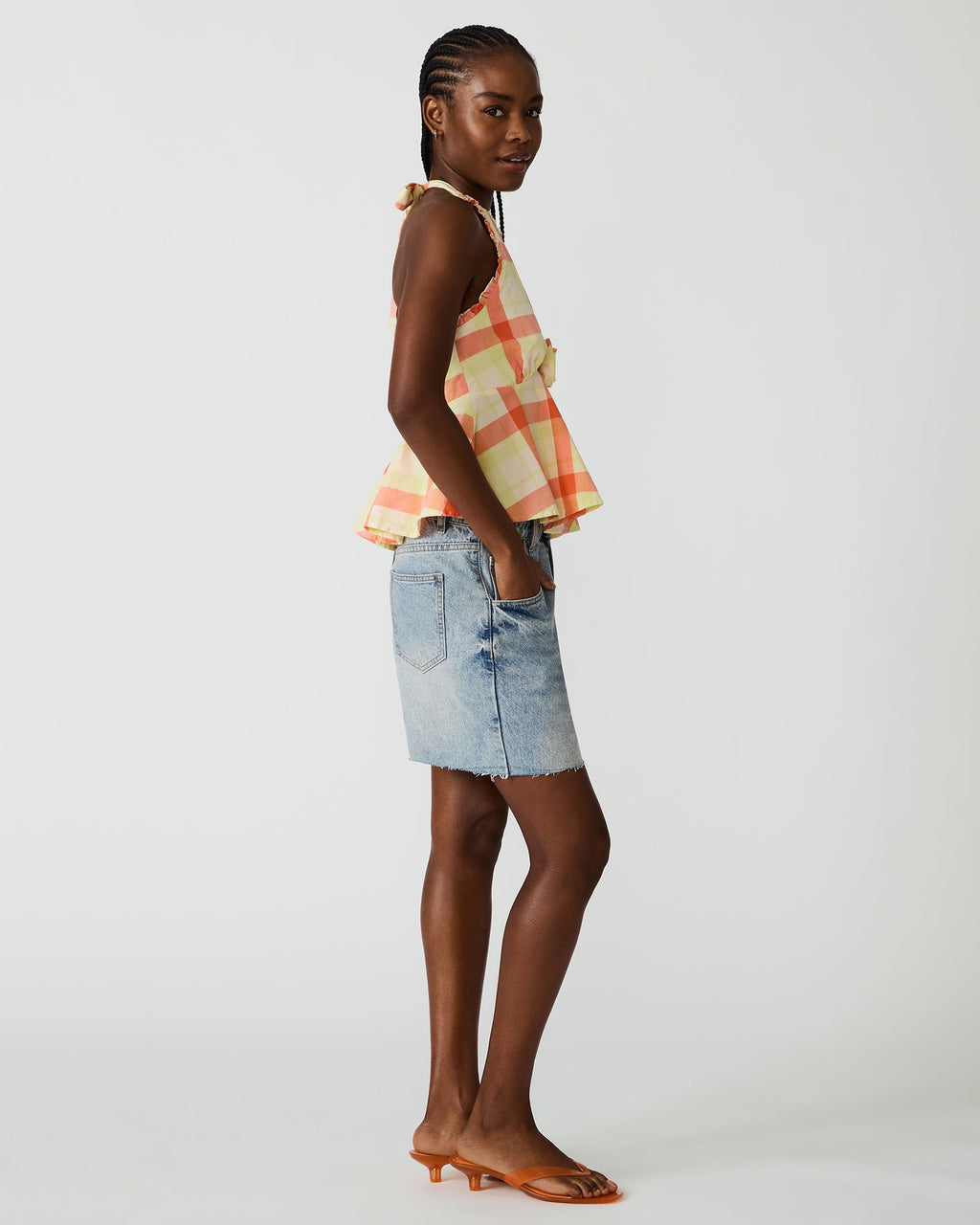 TANIA TOP PLAID  Famous | Online Store