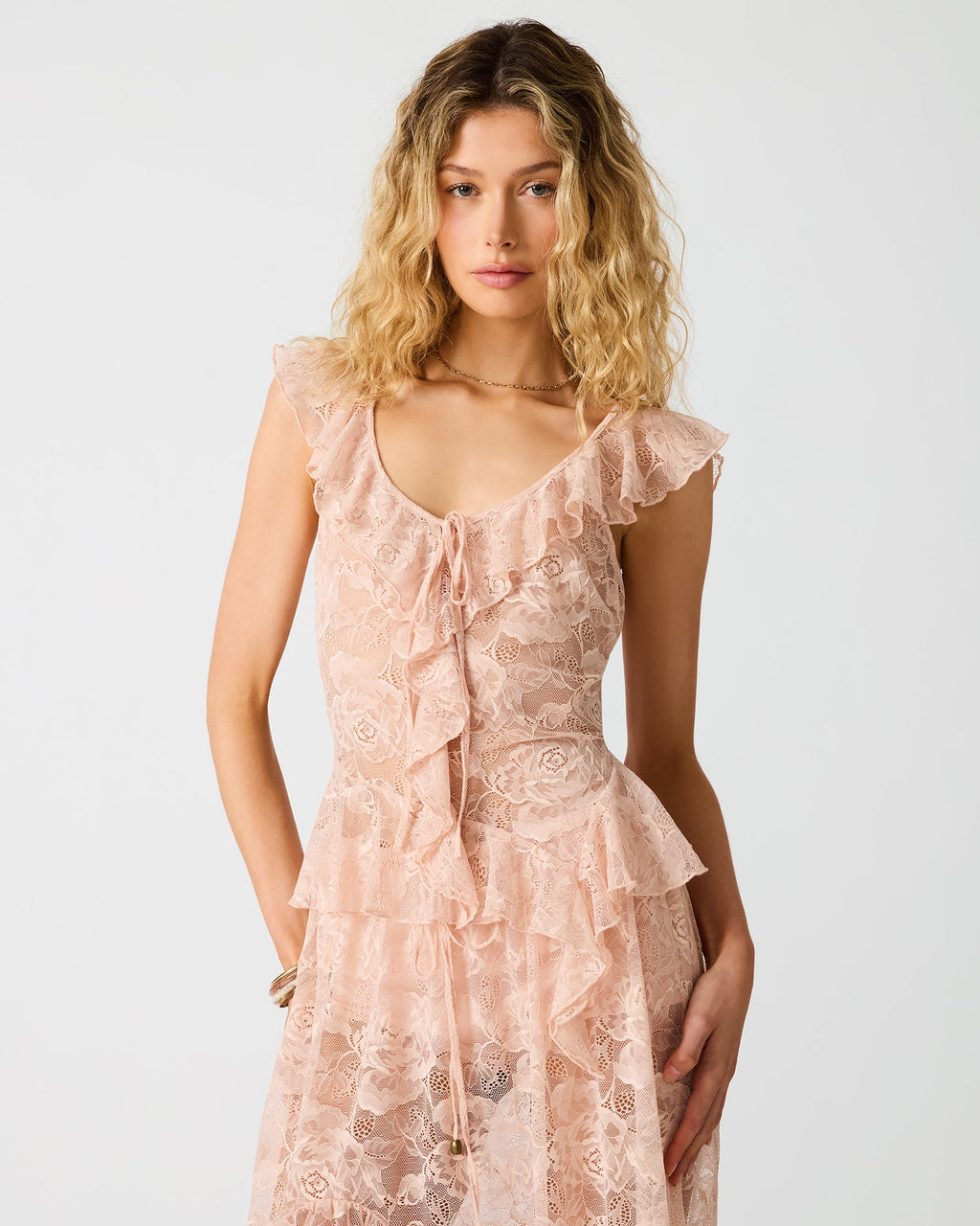 KASEY KNIT TOP ENGLISH ROSE  Famous | Online Store