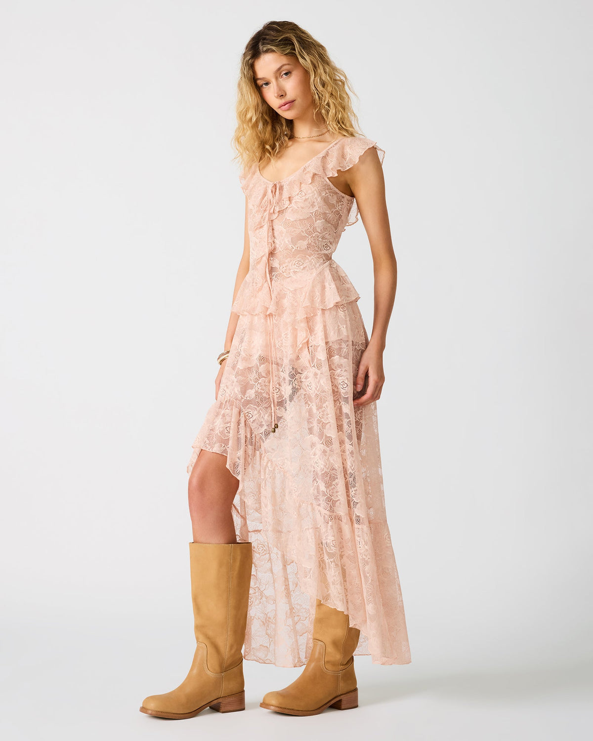 KASEY KNIT TOP ENGLISH ROSE  Famous | Online Store