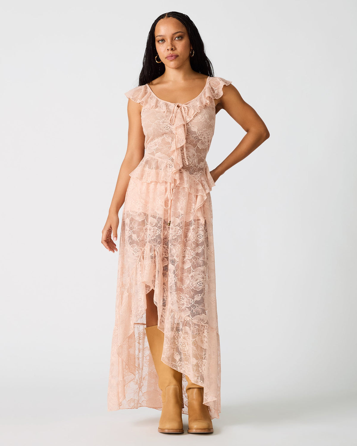 KASEY KNIT TOP ENGLISH ROSE  Famous | Online Store