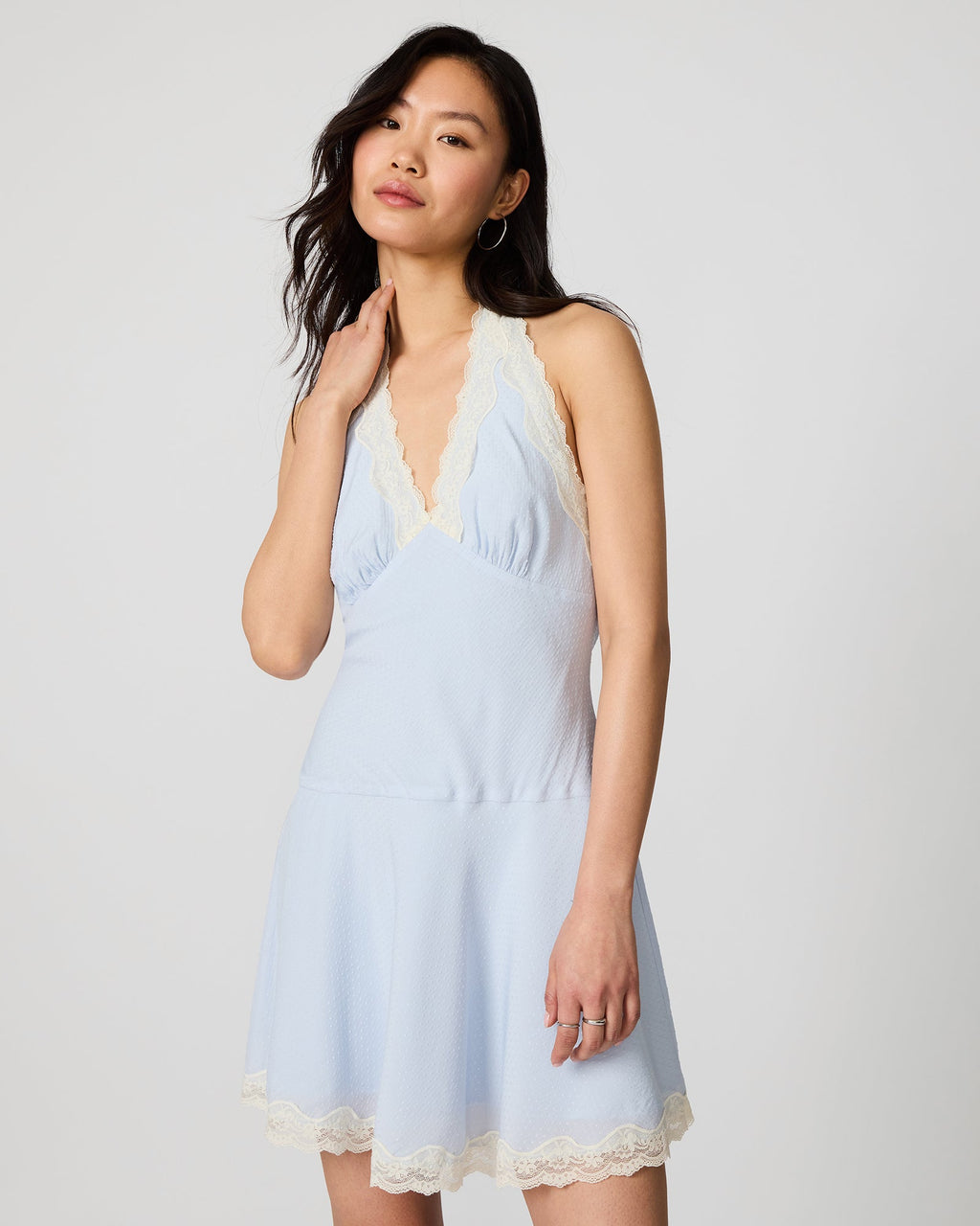 LIZA DRESS BLUE ICE  Famous | Online Store