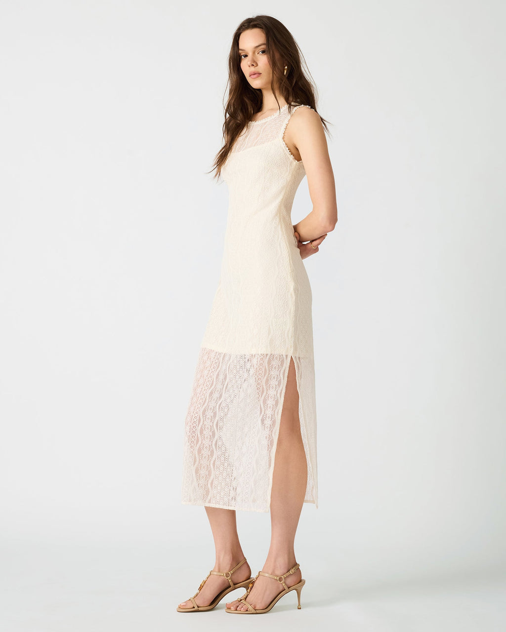 NYSSA DRESS IVORY  Famous | Online Store