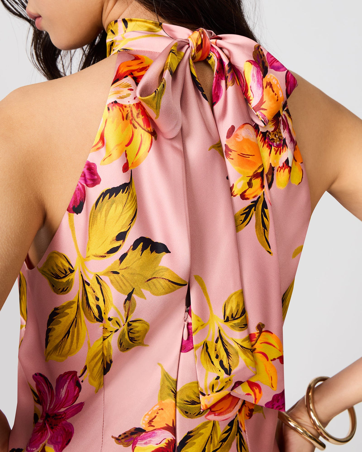 LARA DRESS TROPICAL BREEZE  Famous | Online Store