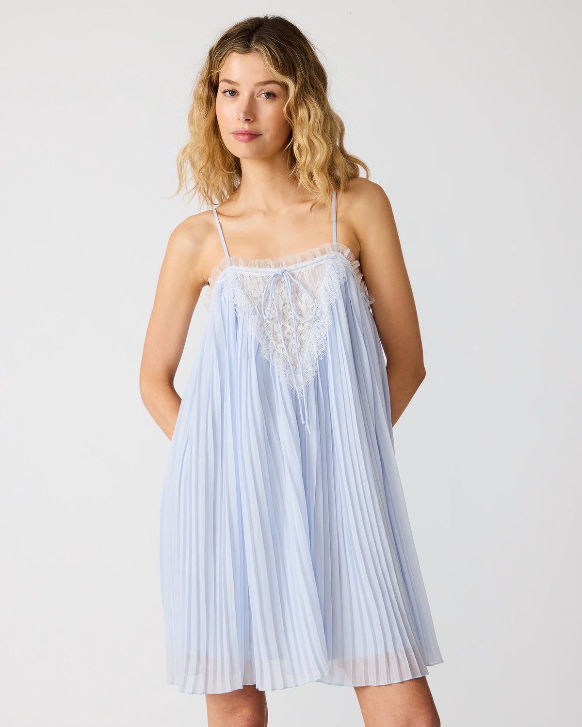 HELLEN DRESS BLUE ICE  Famous | Online Store