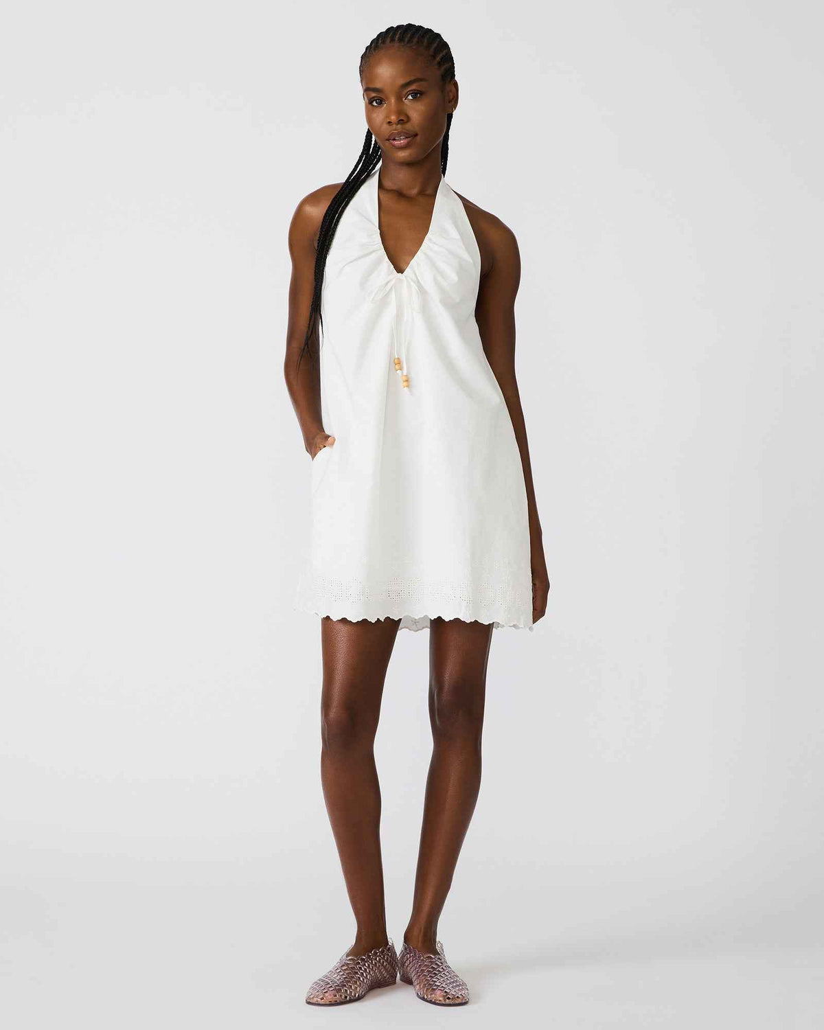 ADANA DRESS WHITE