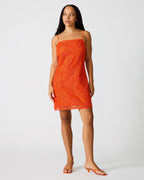 MAUREENE DRESS SALSA RED  Famous | Online Store