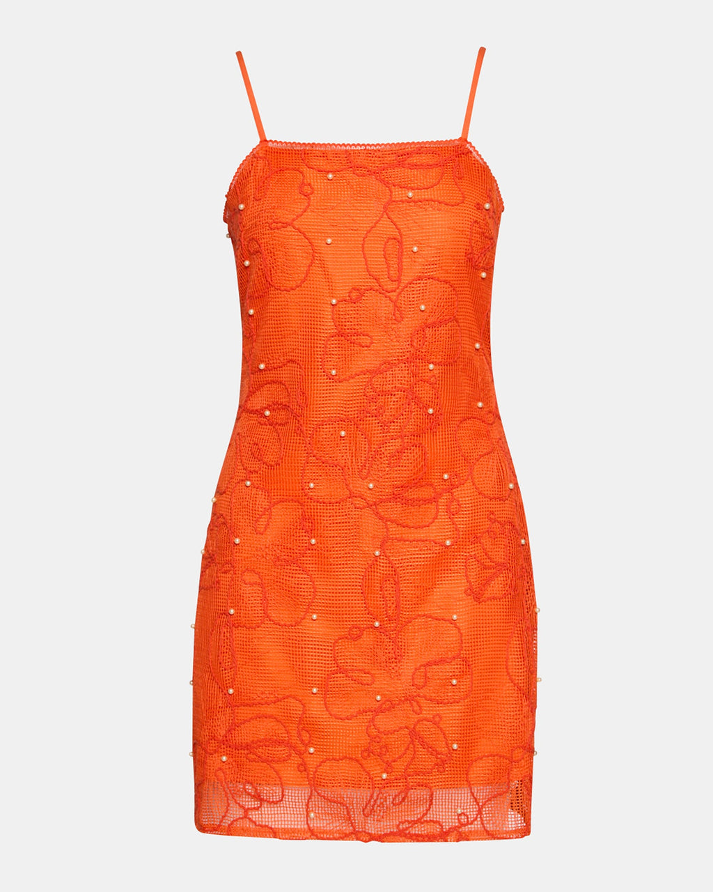 MAUREENE DRESS SALSA RED  Famous | Online Store