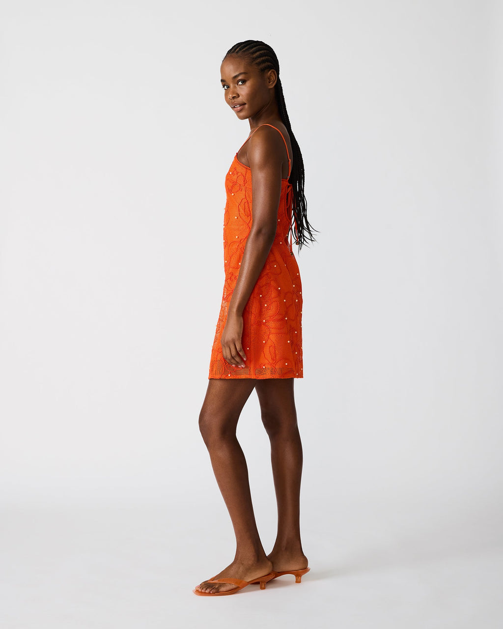 MAUREENE DRESS SALSA RED  Famous | Online Store