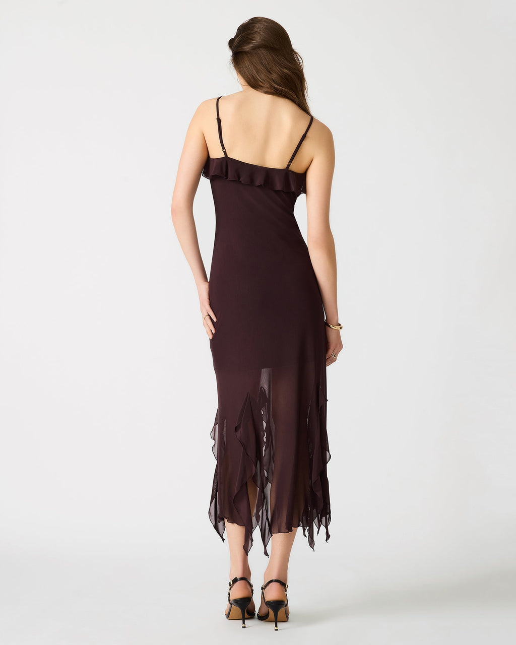 MARIANE DRESS CHOCOLATE  Famous | Online Store