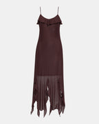MARIANE DRESS CHOCOLATE  Famous | Online Store