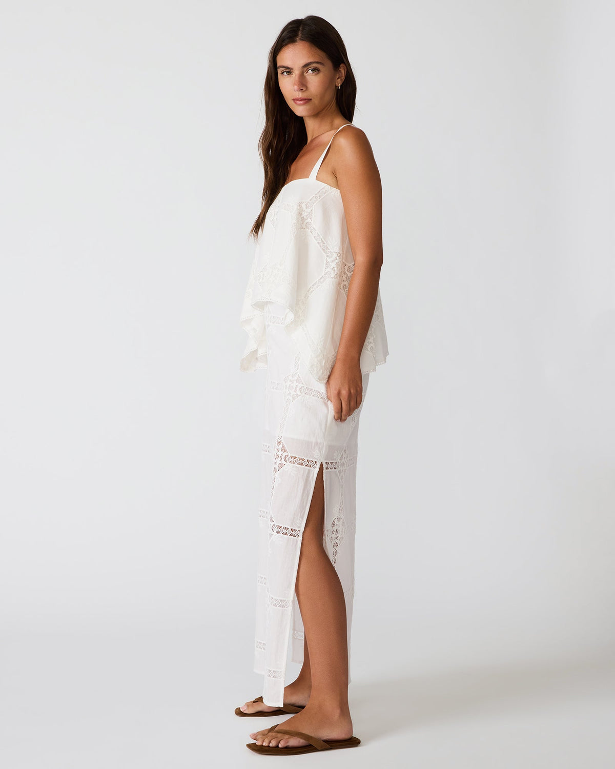 MONIQUE SKIRT ANTIQUE  Famous | Online Store