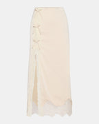 LISSANDRA SKIRT IVORY  Famous | Online Store