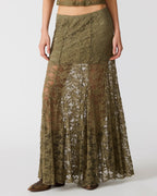 MIRABEL SKIRT MOUNTAIN GREEN  Famous | Online Store