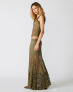 MIRABEL SKIRT MOUNTAIN GREEN  Famous | Online Store
