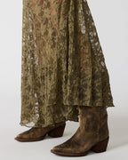 MIRABEL SKIRT MOUNTAIN GREEN  Famous | Online Store
