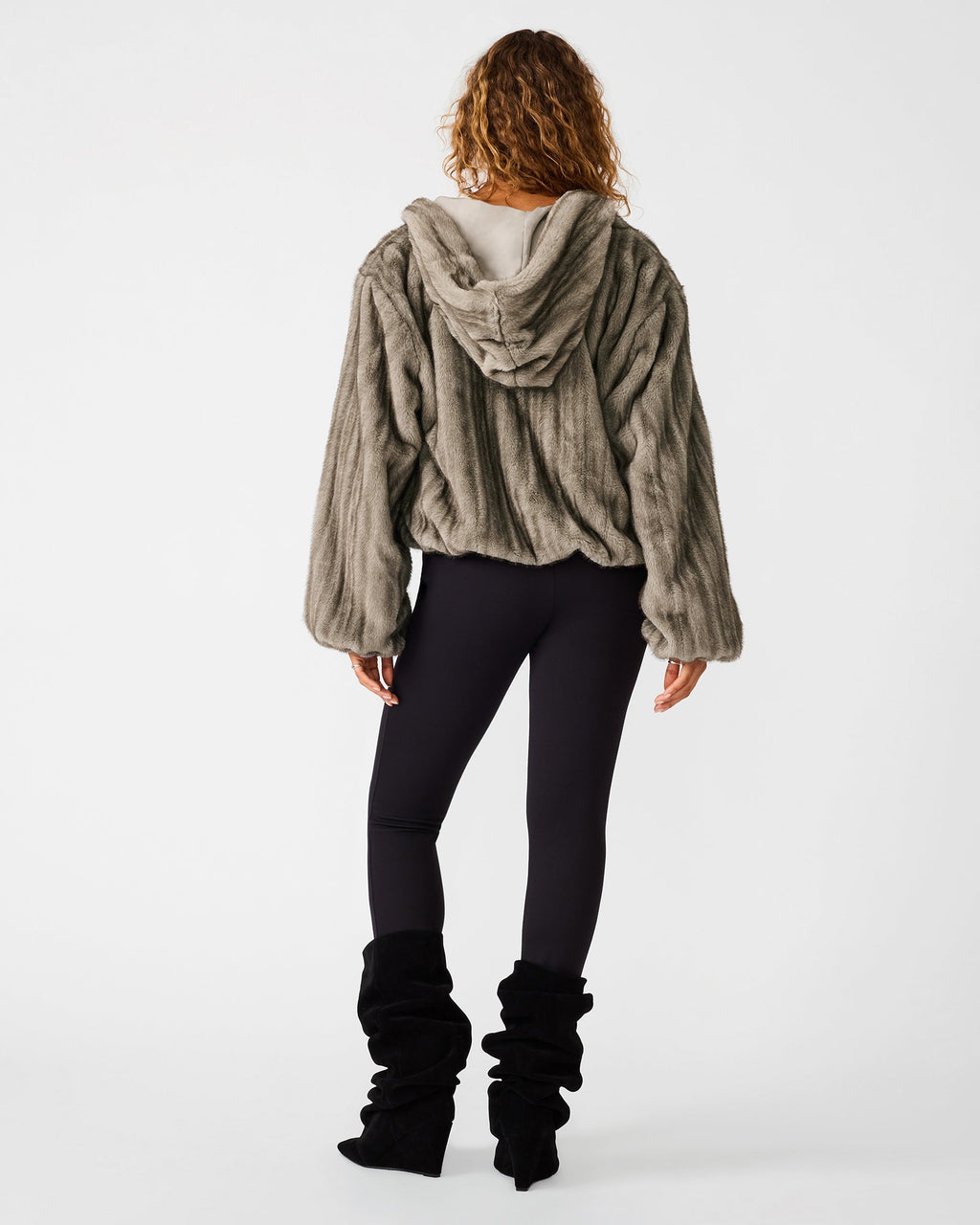MAVIS JACKET SILVER GREY  Famous | Online Store