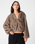 MAVIS JACKET SILVER GREY  Famous | Online Store