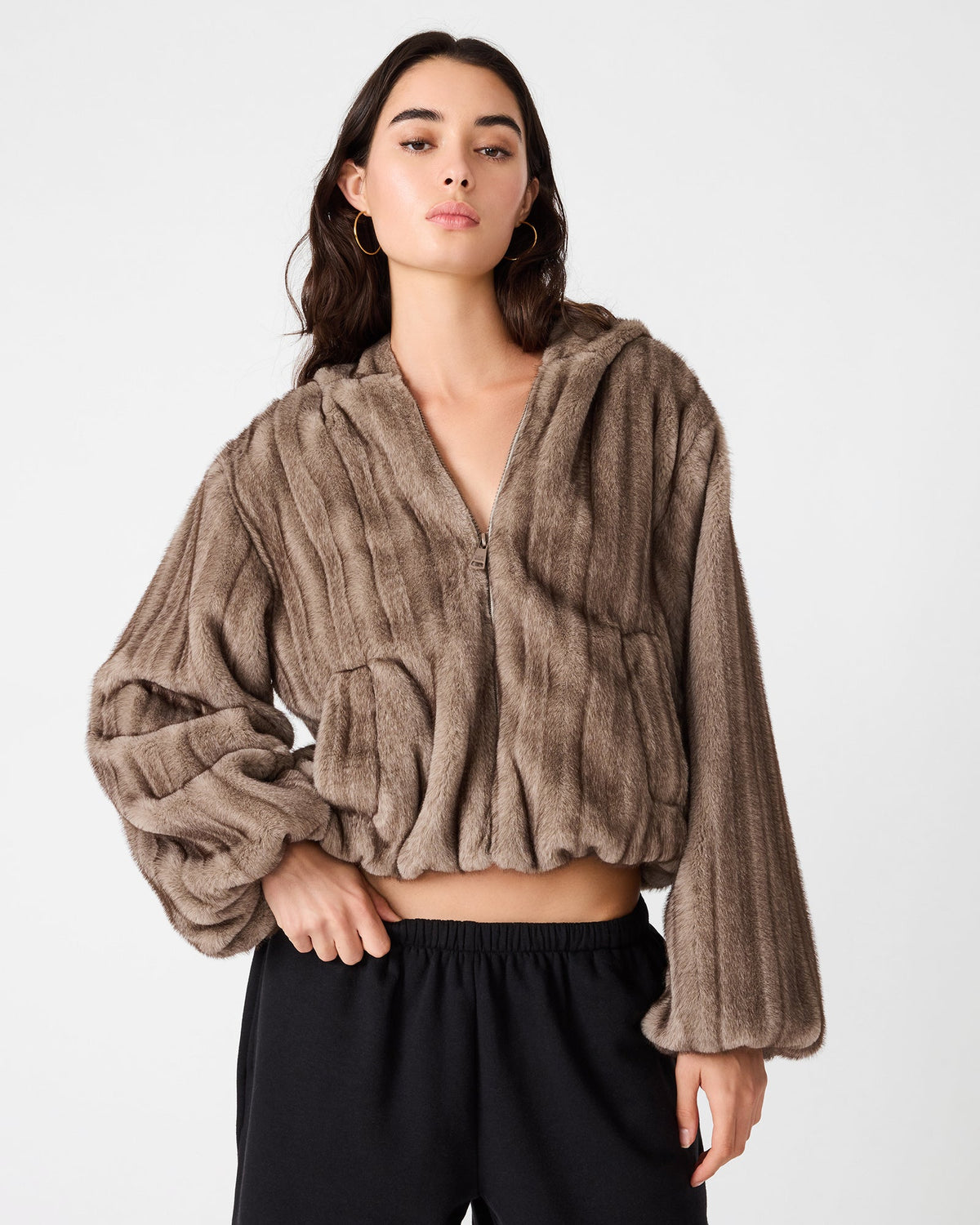MAVIS JACKET SILVER GREY  Famous | Online Store