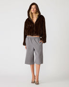 MAVIS JACKET WOLF BROWN  Famous | Online Store