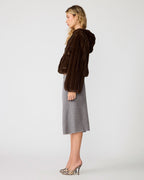MAVIS JACKET WOLF BROWN  Famous | Online Store