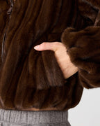 MAVIS JACKET WOLF BROWN  Famous | Online Store