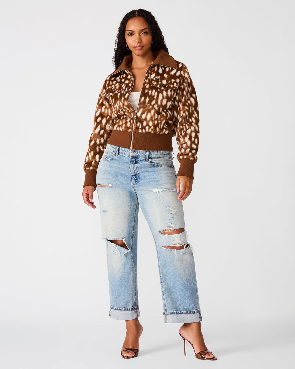 HUNTON JACKET ABSTRACT DOT  Famous | Online Store